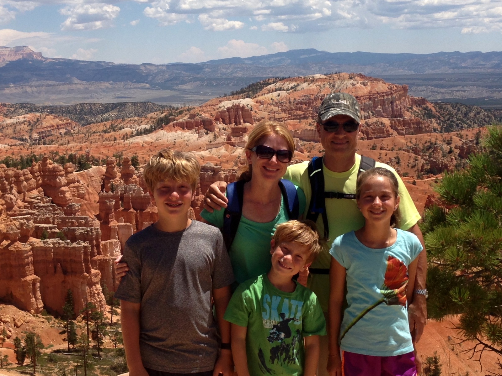  Our adventurous VP, Trae Russell, finds profound gratitude when traveling with his wife and three children.