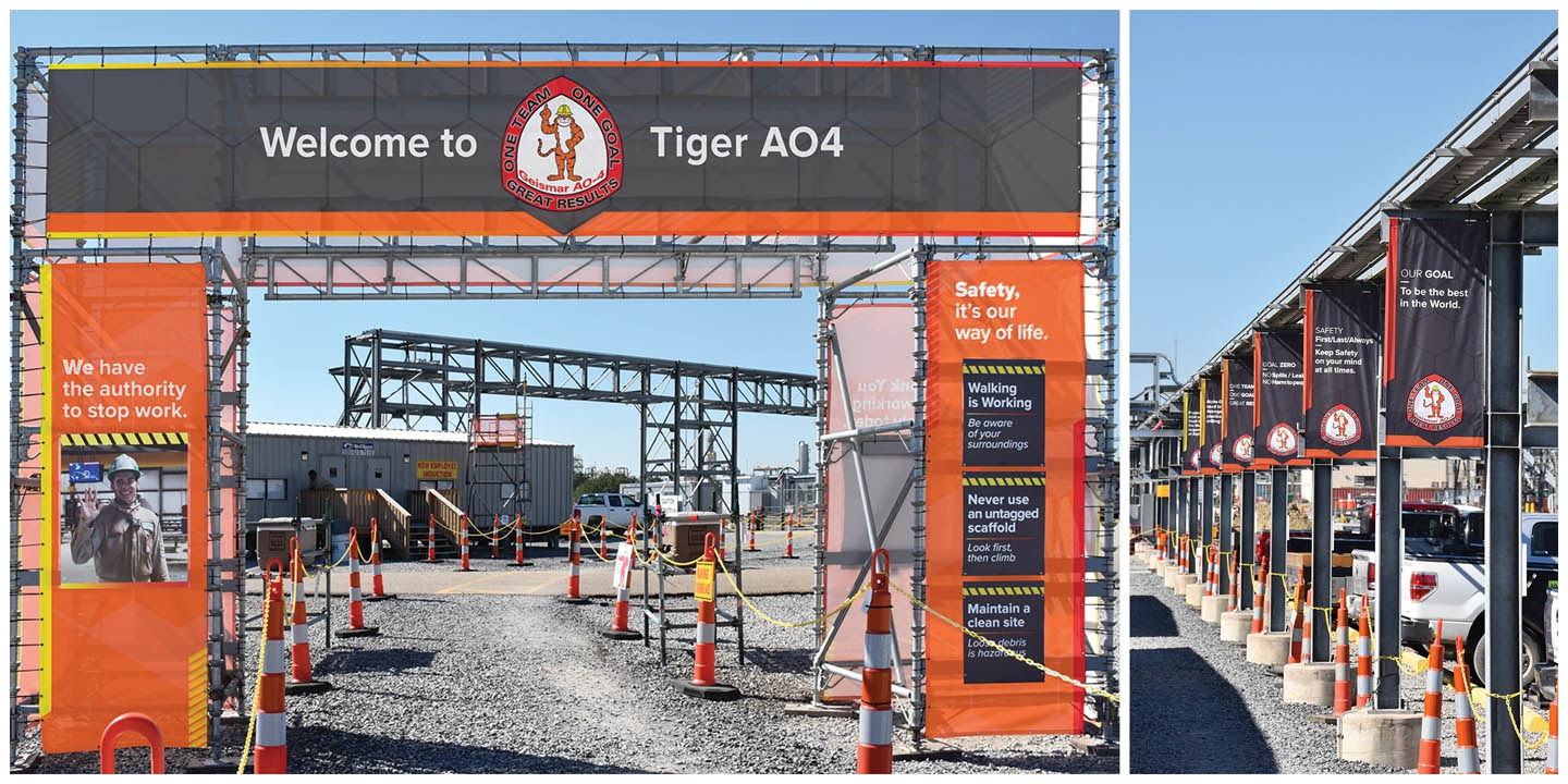 Tiger A04 Signage